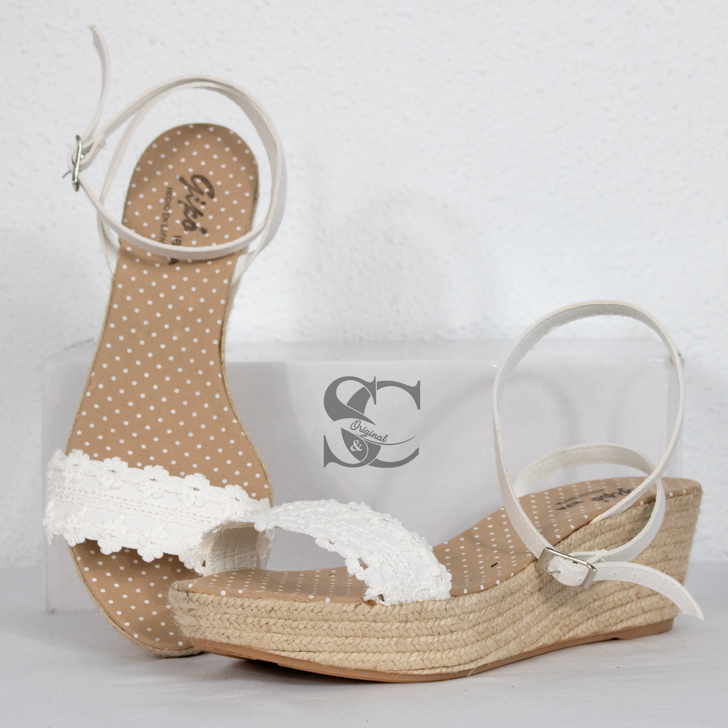 Sandalias de cuña colección Ibiza