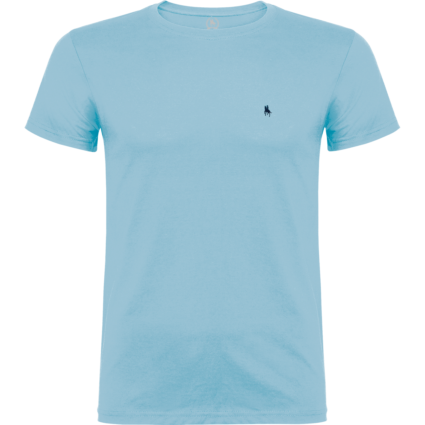 Camiseta Azul celeste manga corta