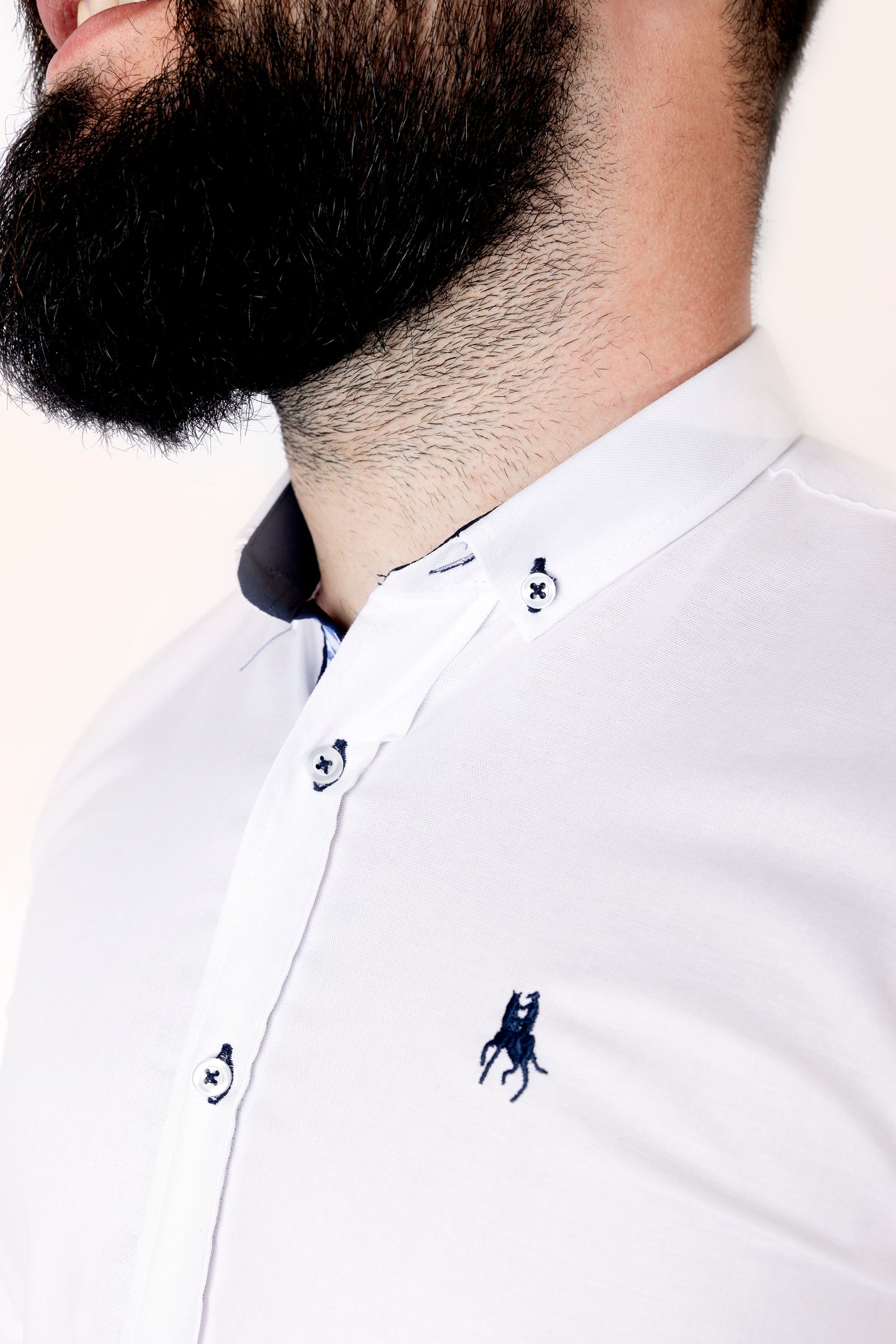 Camisa lisa blanca