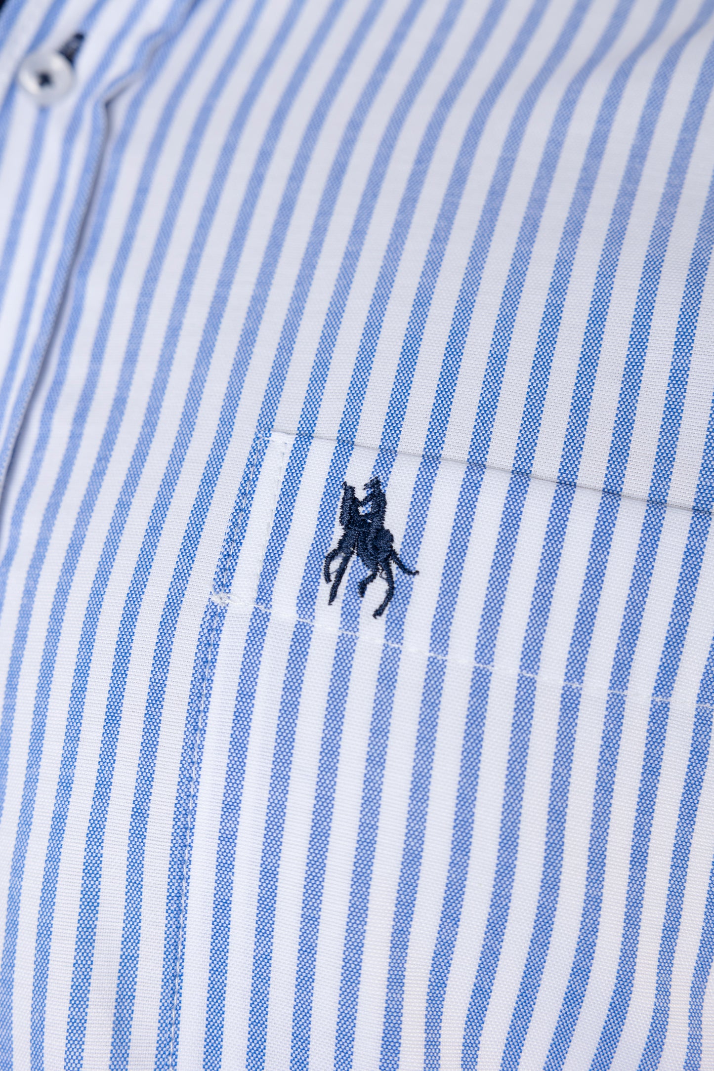 Camisa rayas azul marino