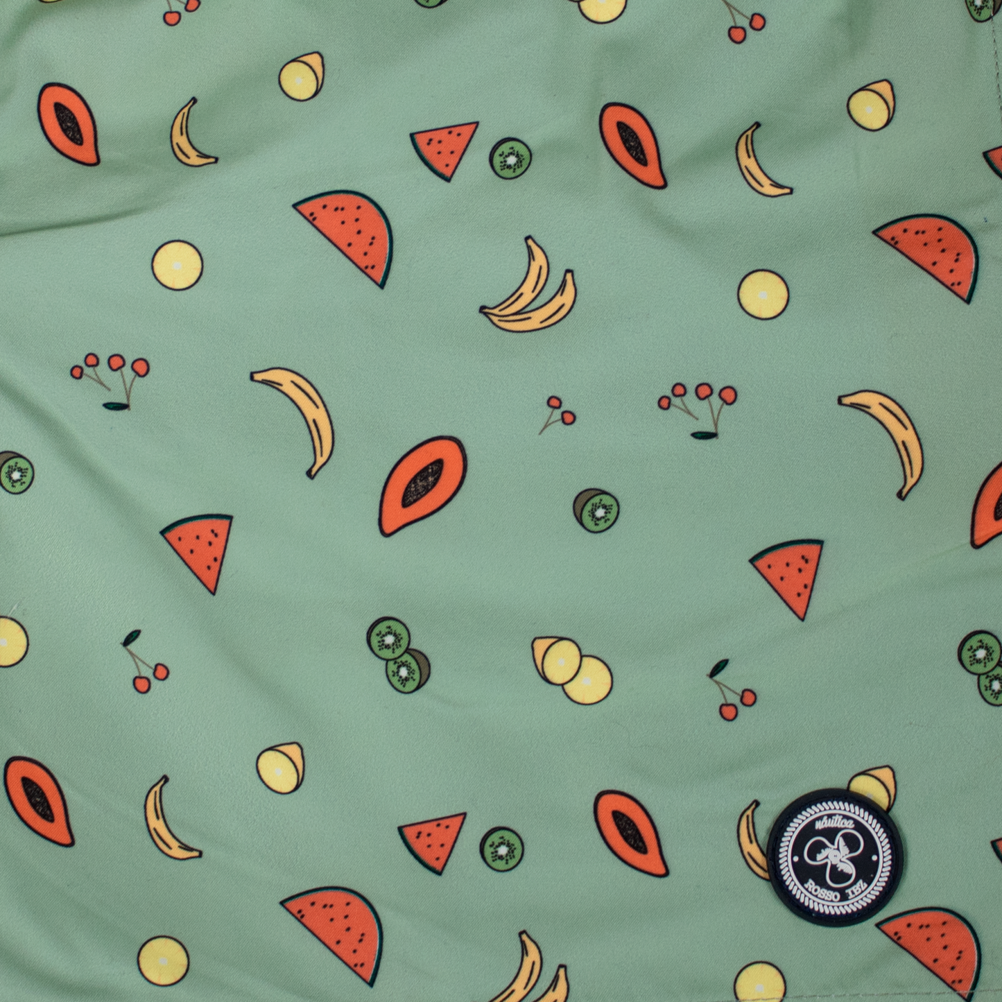 Bañador Verde estampado frutas