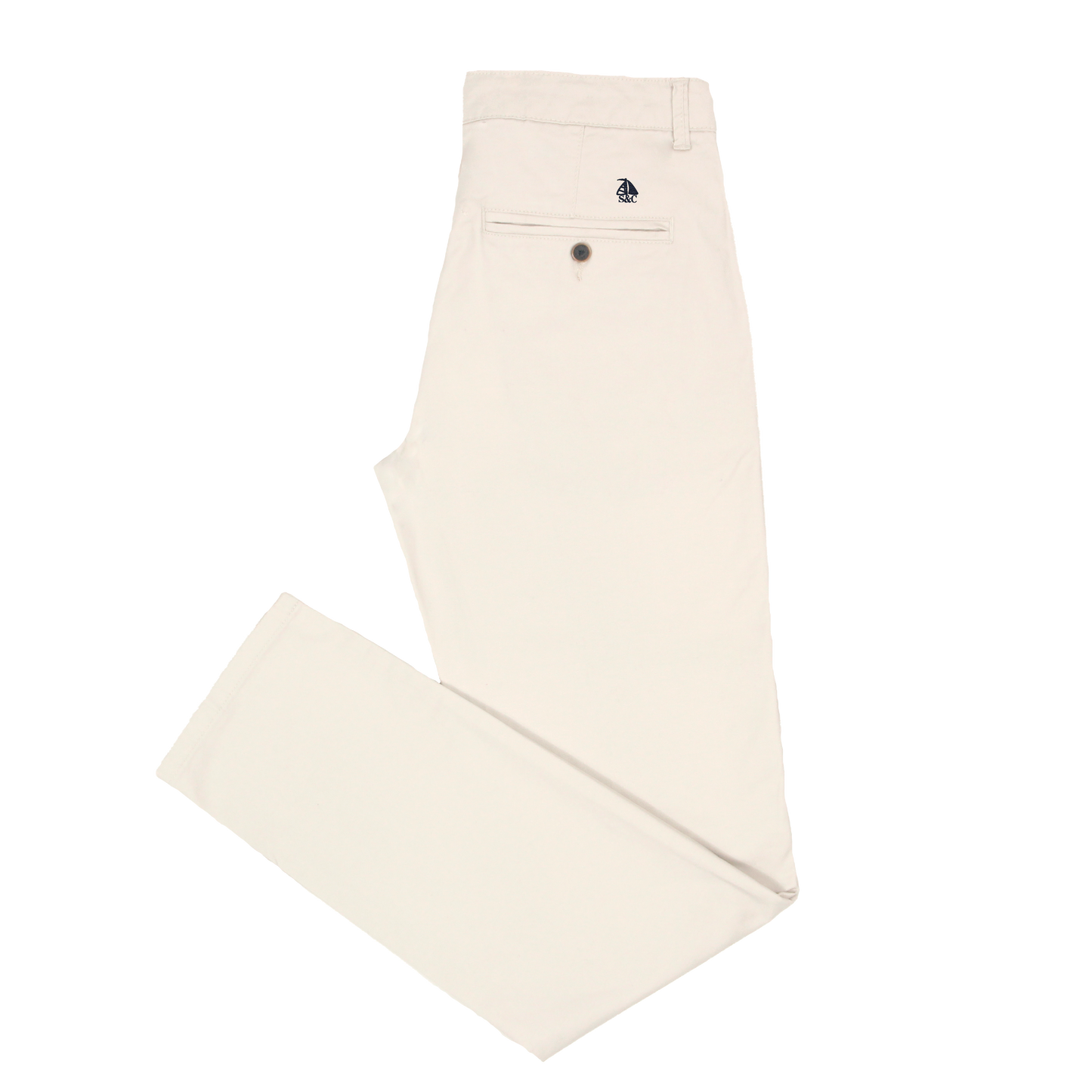 Pantalón chino Blanco roto