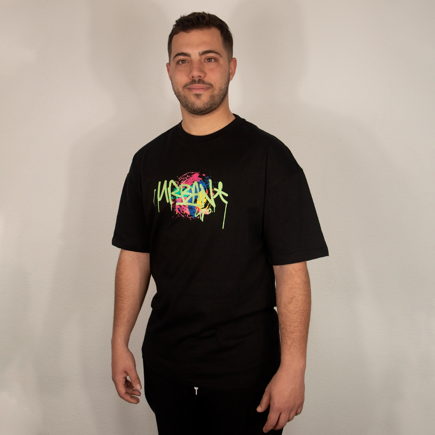 Camiseta Oversize "Urban" Negra