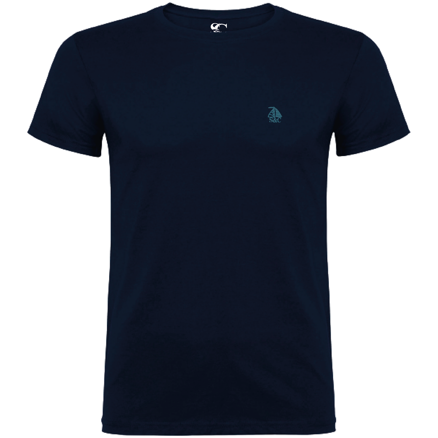 Camiseta Azul marino manga corta