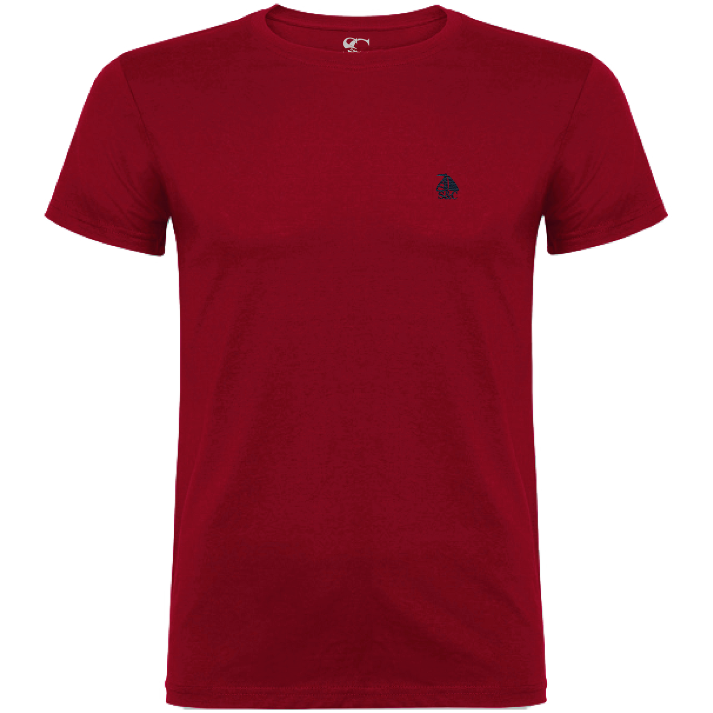 Camiseta Granate manga corta
