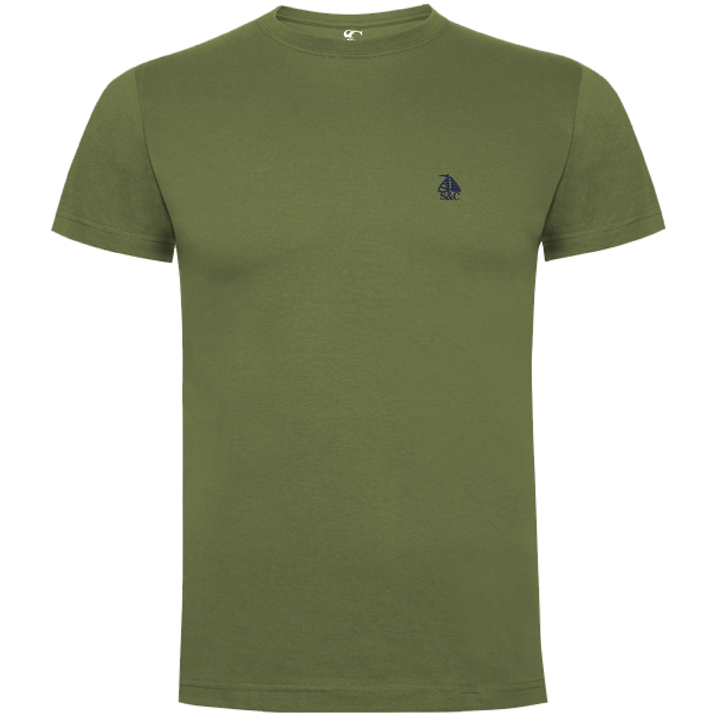 Camiseta Kaki manga corta