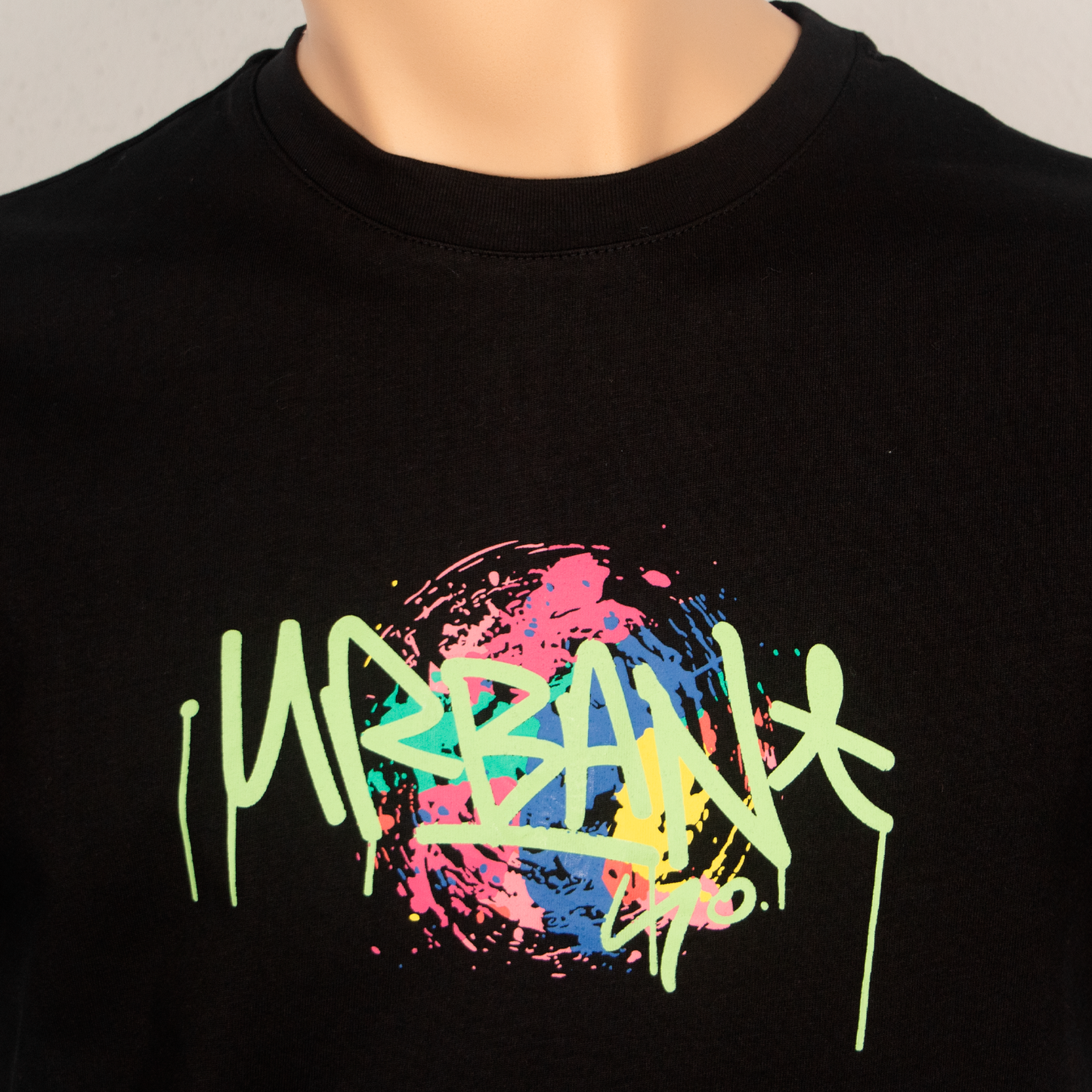 Camiseta Oversize "Urban" Negra