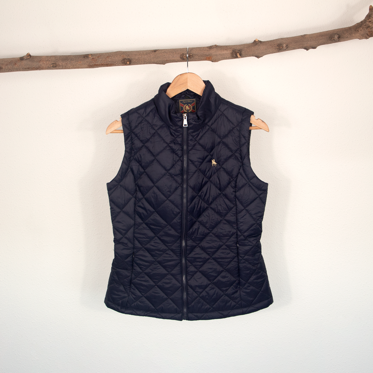 Chaleco Acolchado de Mujer Azul Marino
