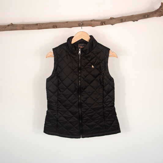 Chaleco Acolchado de Mujer Negro