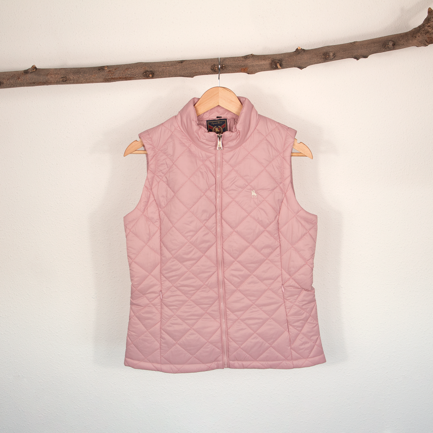 Chaleco Acolchado de Mujer Rosa