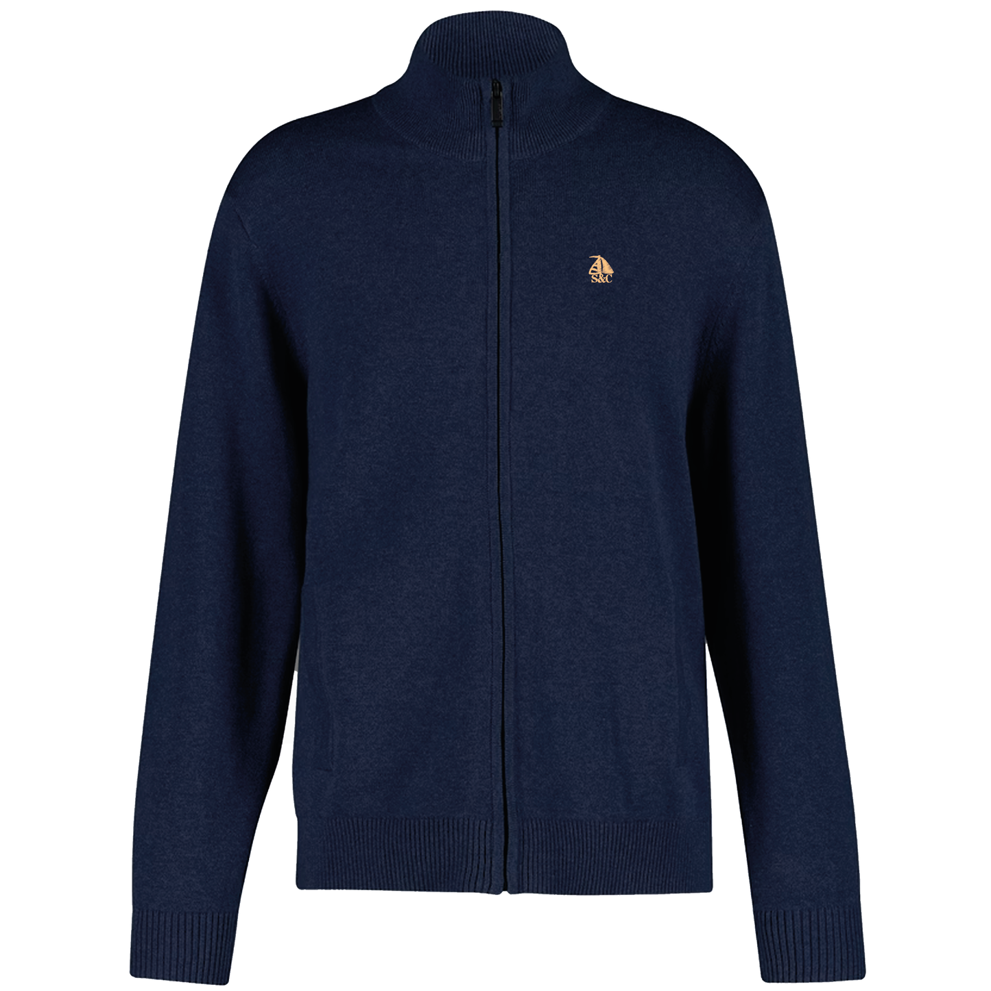 Chaqueta Hombre de Punto Marino