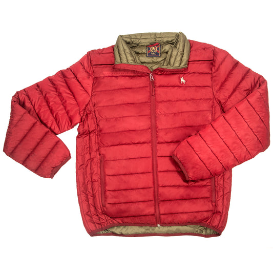 Chaqueta acolchada Granate