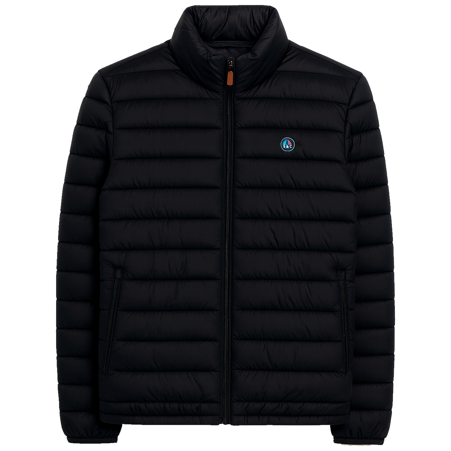 Chaqueta LETUR acolchado de hombre negro
