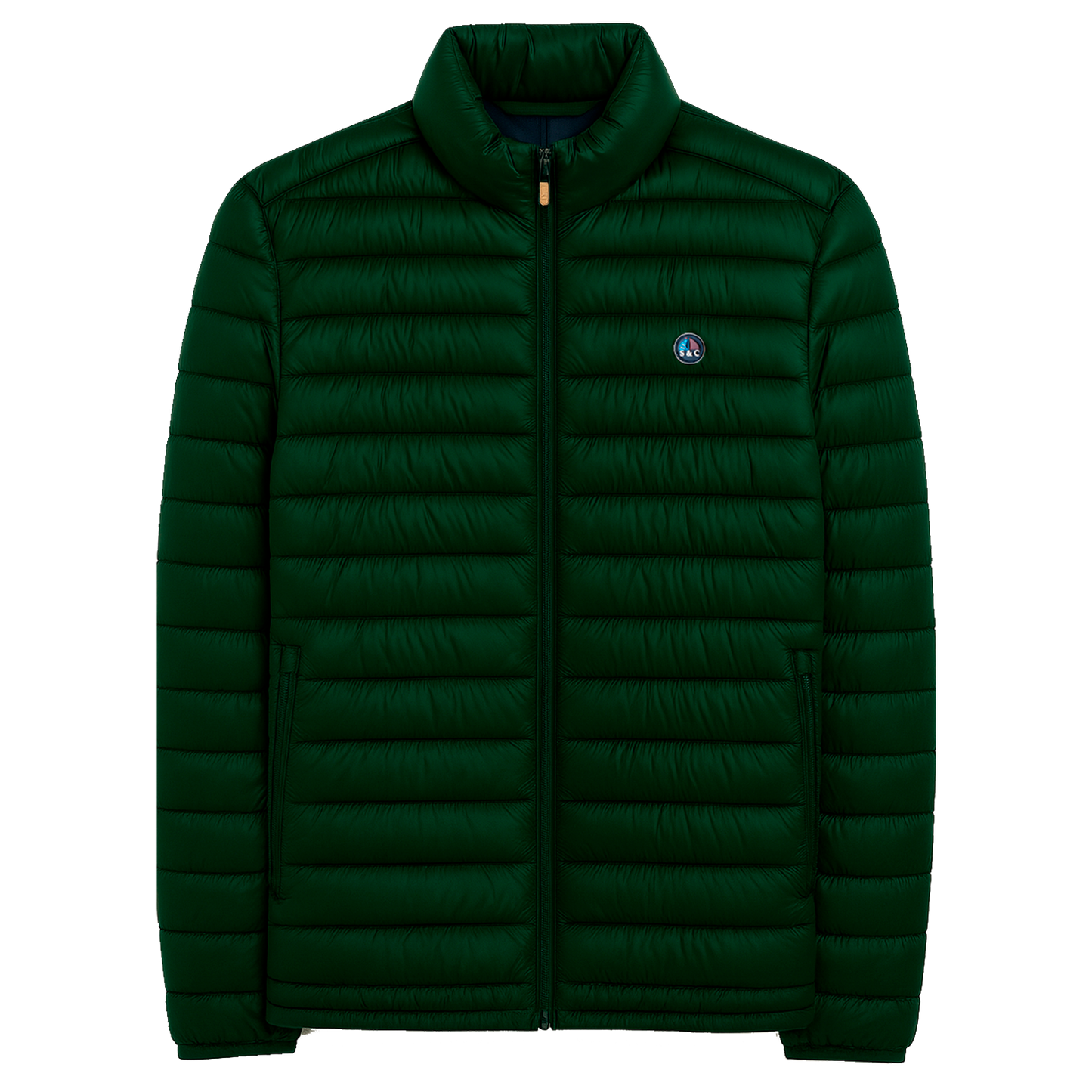 Chaqueta LETUR acolchado de hombre verde