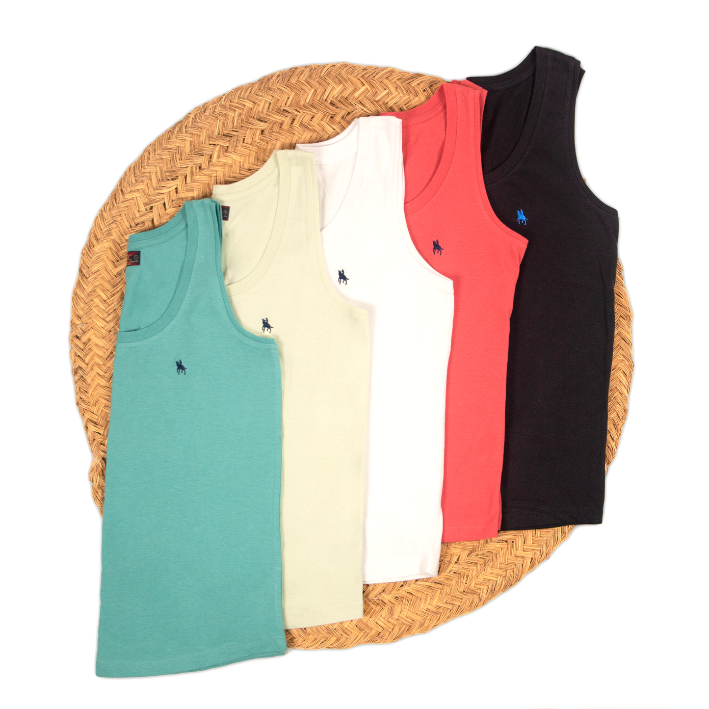 Camiseta de tirantes coral