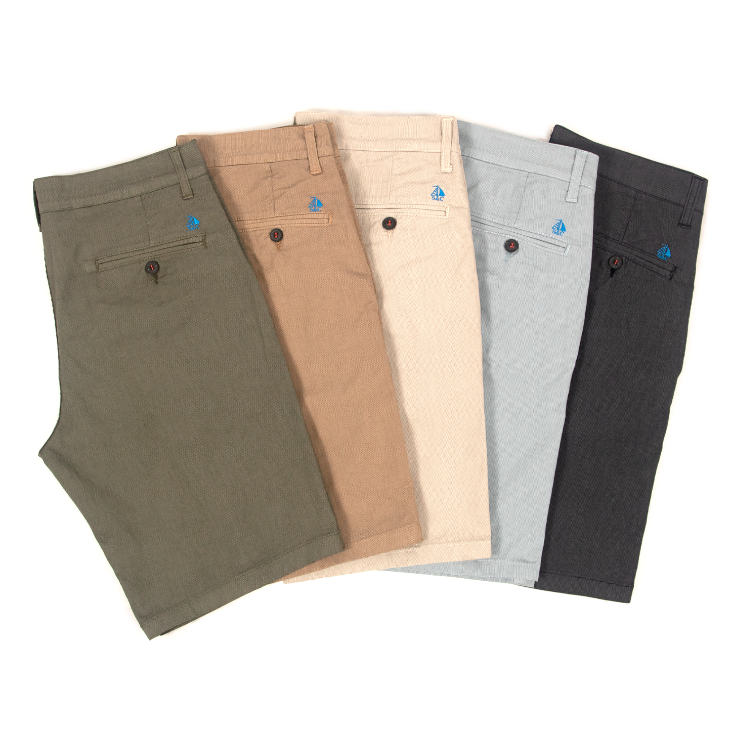 Bermuda Micro Punto Marrón