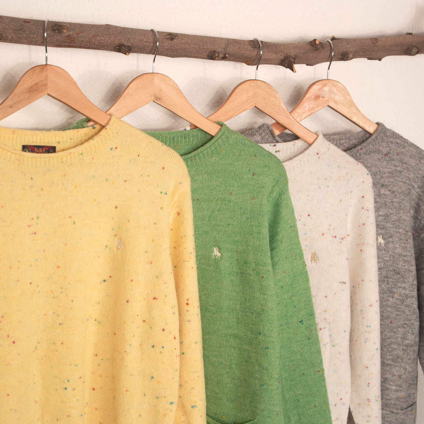 Jersey de Mujer Oversize Verde con Bolsillos