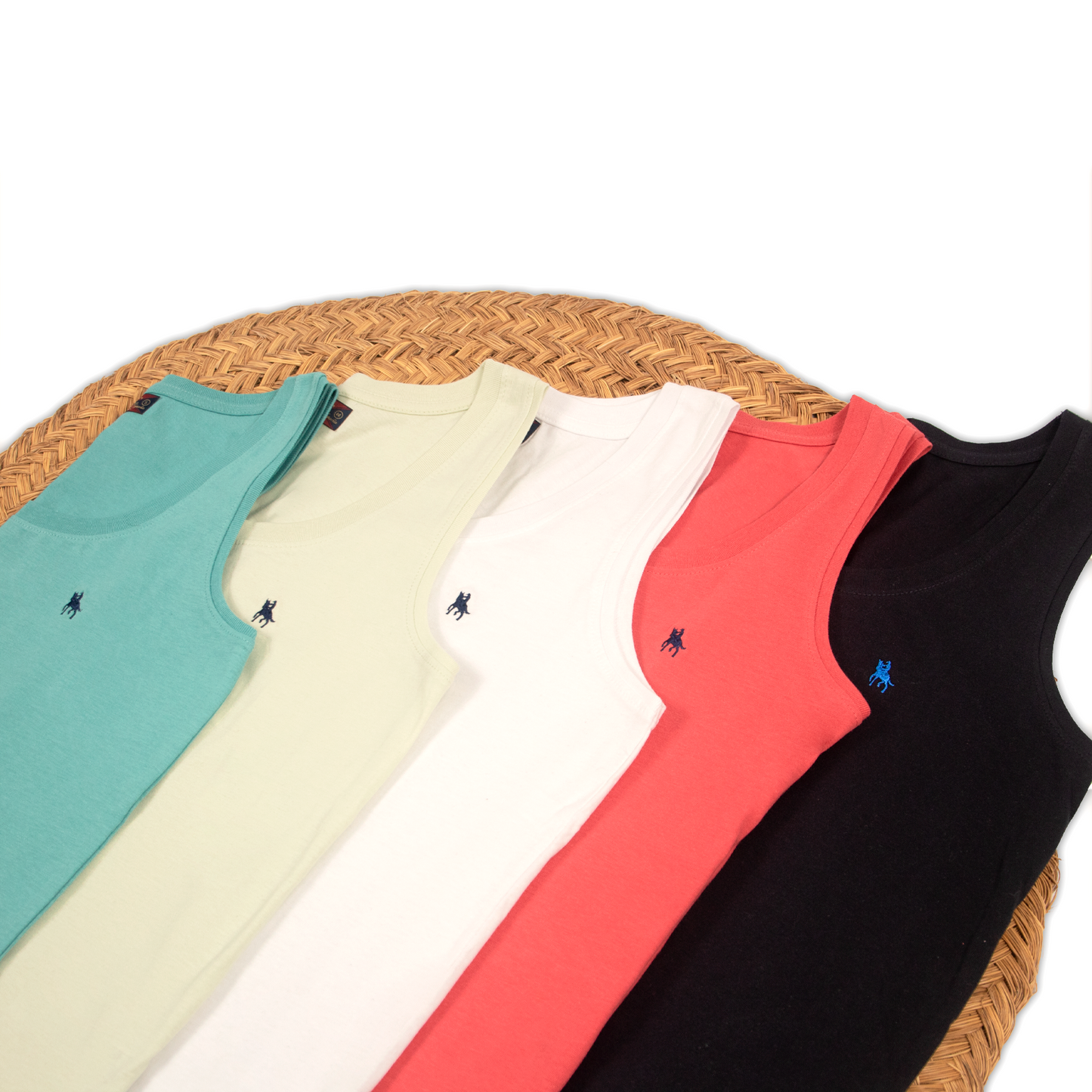 Camiseta de tirantes turquesa