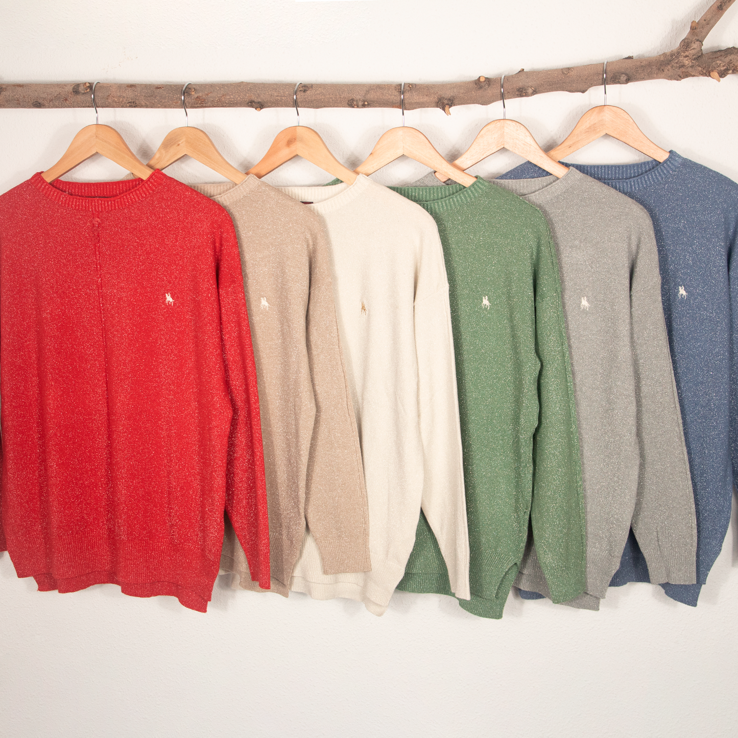 Jersey Mujer Gris Destellos con Detalles de Botones
