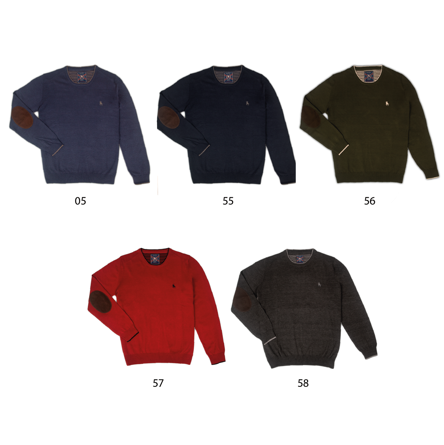 Conjunto Hombre Jersey con Coderas y Vaquero Medio Ibiza