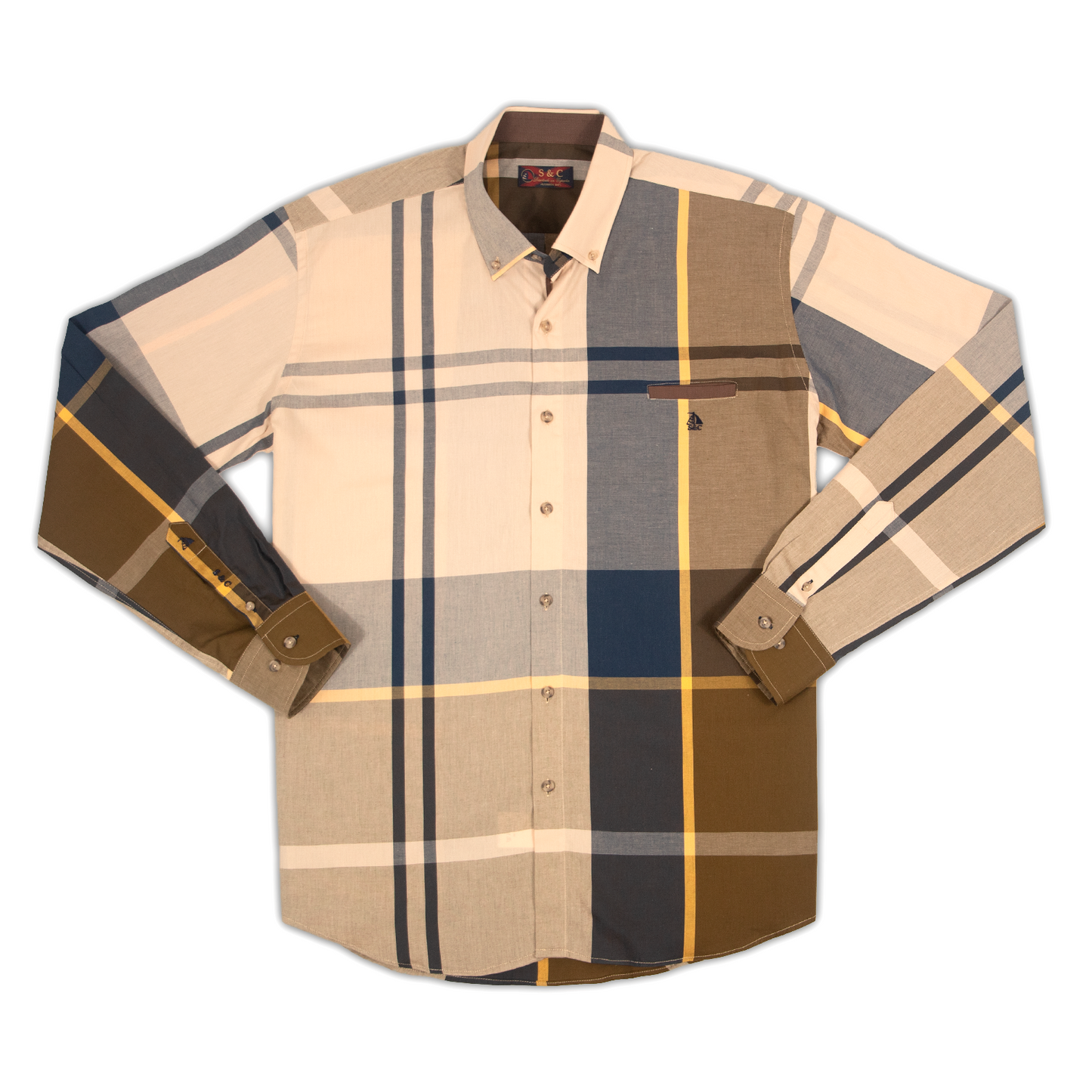 Camisa Hombre Manga Larga Autumn