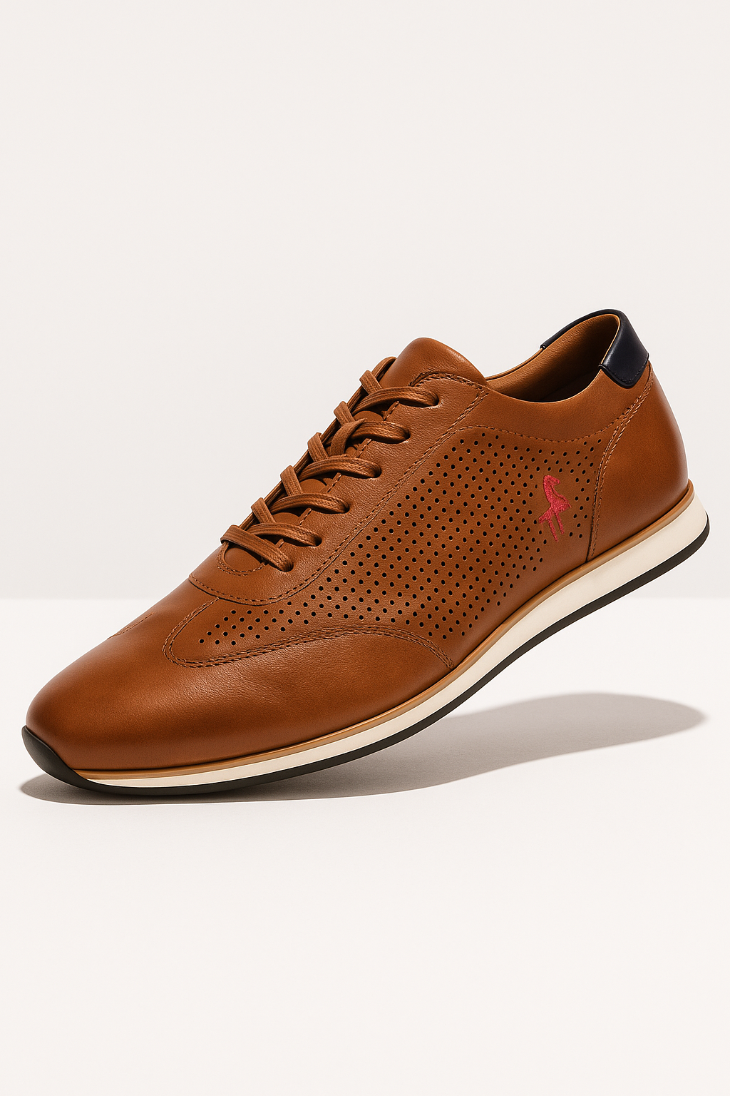 Zapato estilo deportivo camel