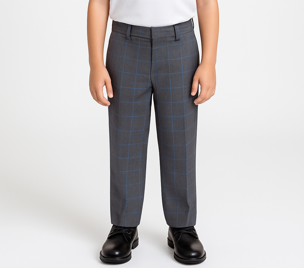 Pantalón largo cuadros