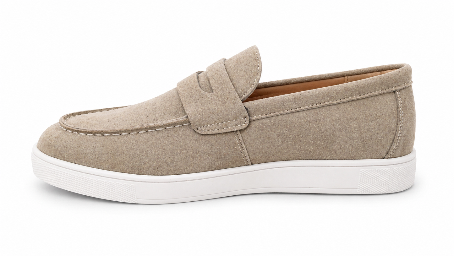 ZAPATO MOCASÍN CASUAL HOMBRE ANTE BEIGE
