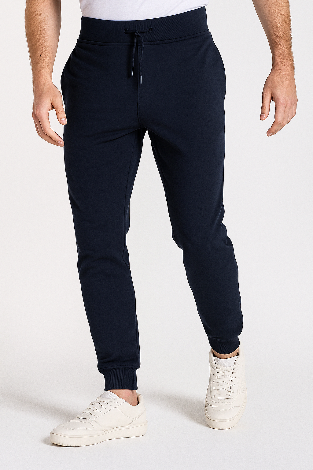 Pantalón de chándal básico marino