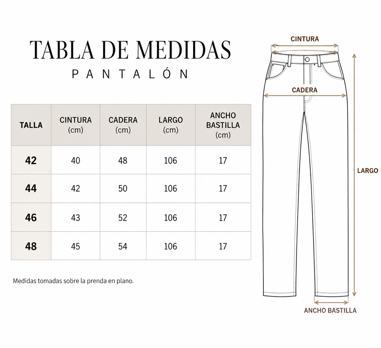Pantalón vaquero GENDIVE de hombre skinny