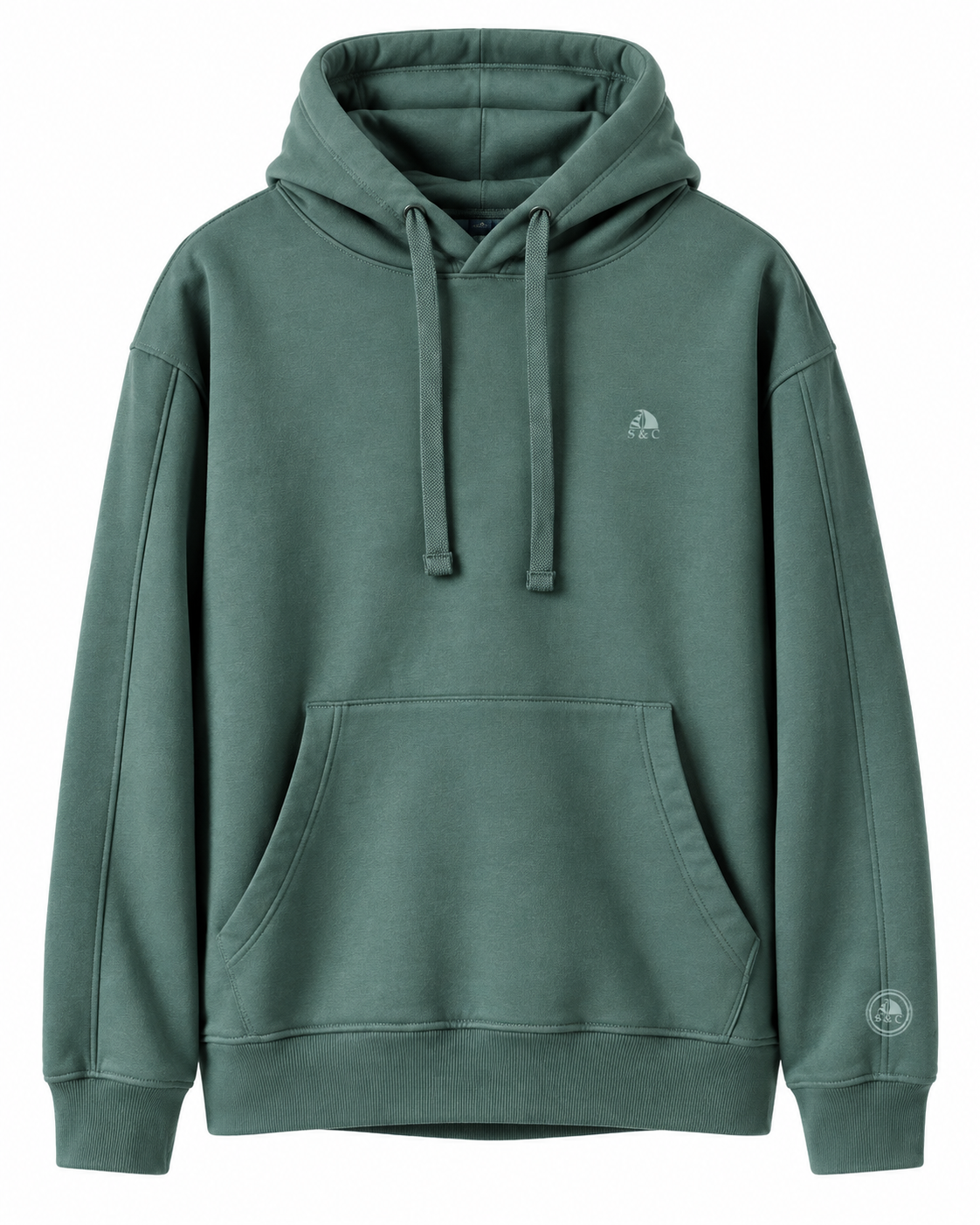 Sudadera hombre con capucha Loreken corteza