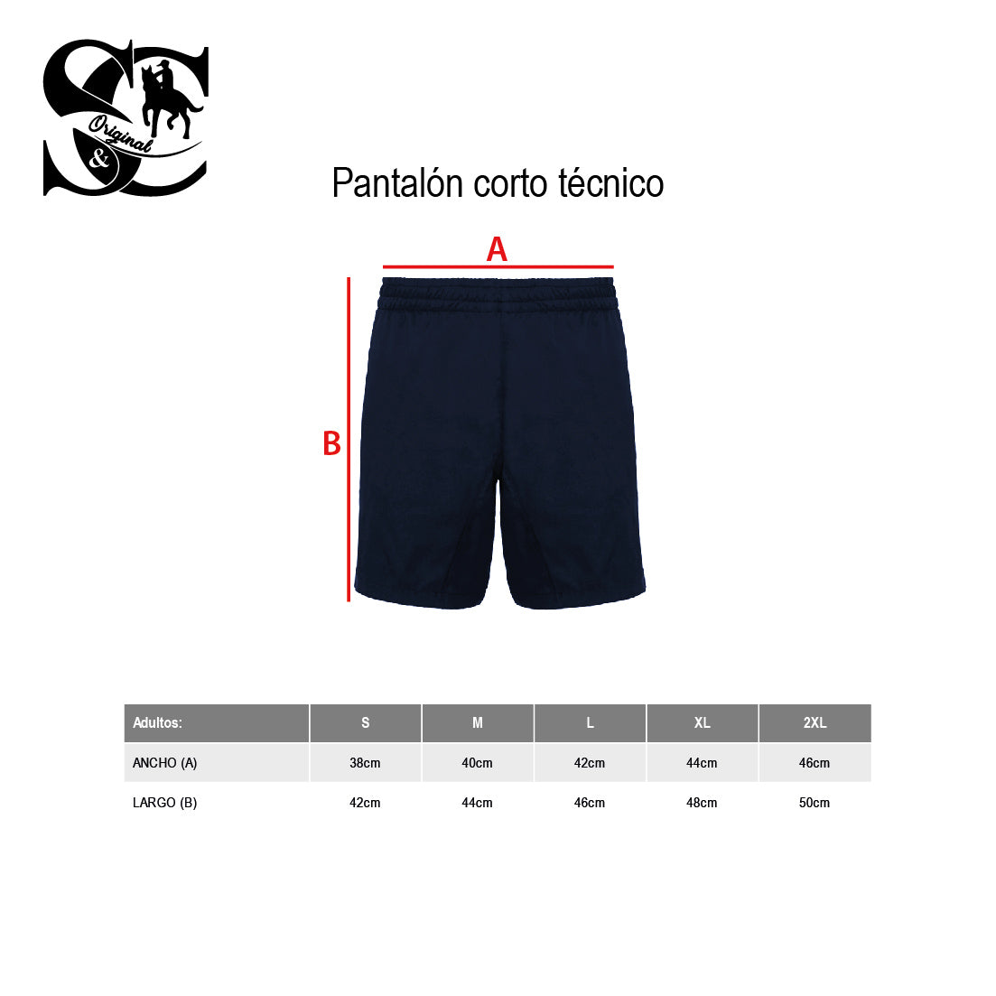 Pantalón corto deporte