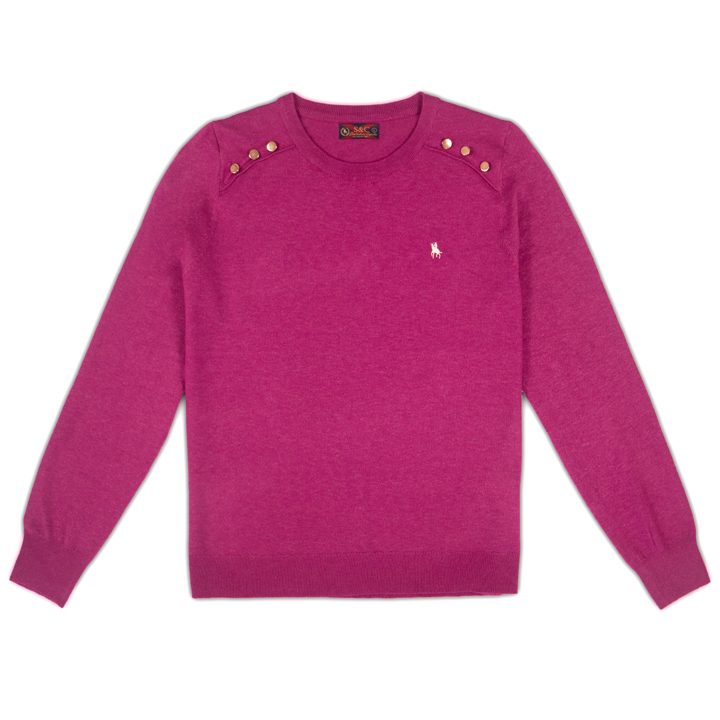 Jersey de Mujer Fucsia Chapas