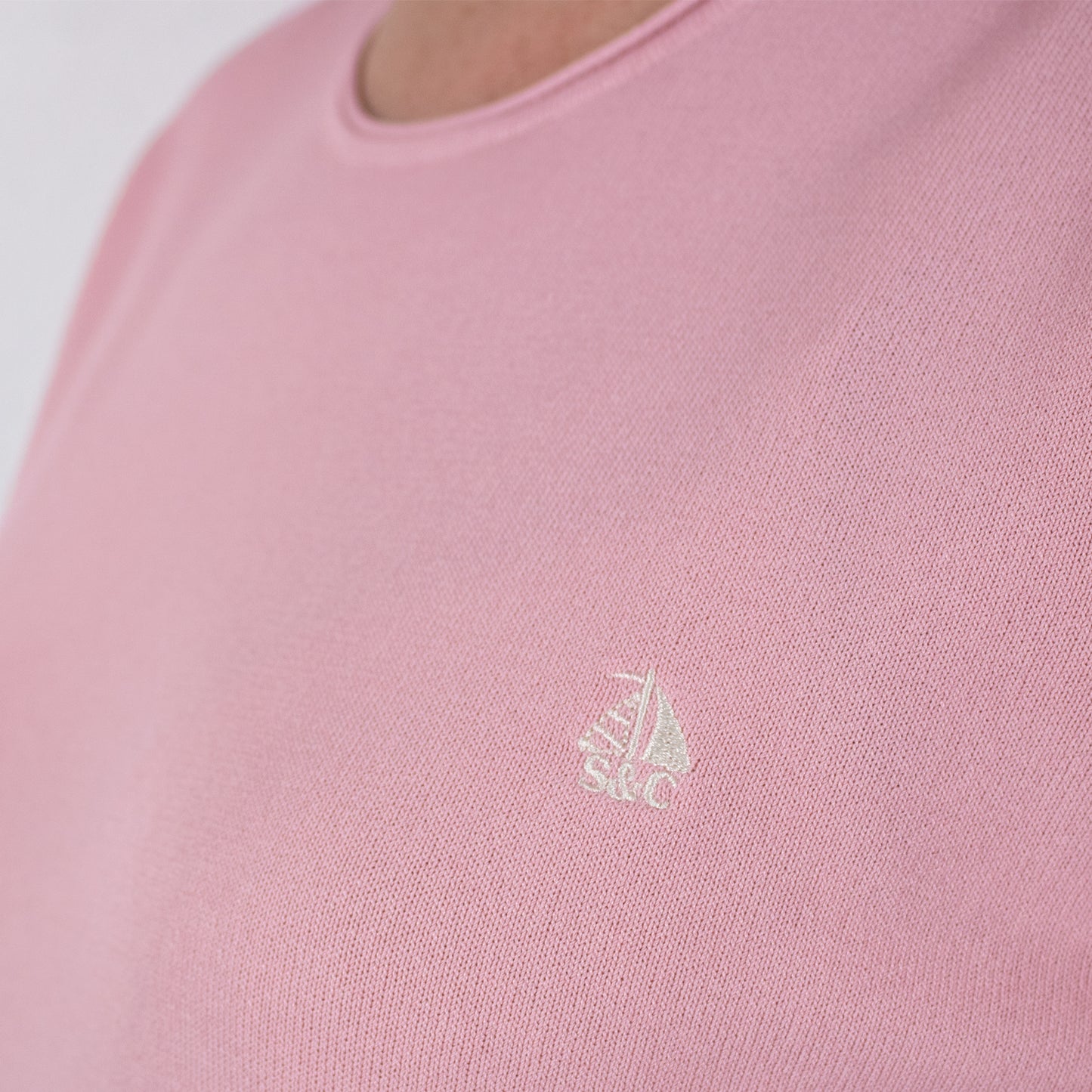 Jersey hilo frío rosa