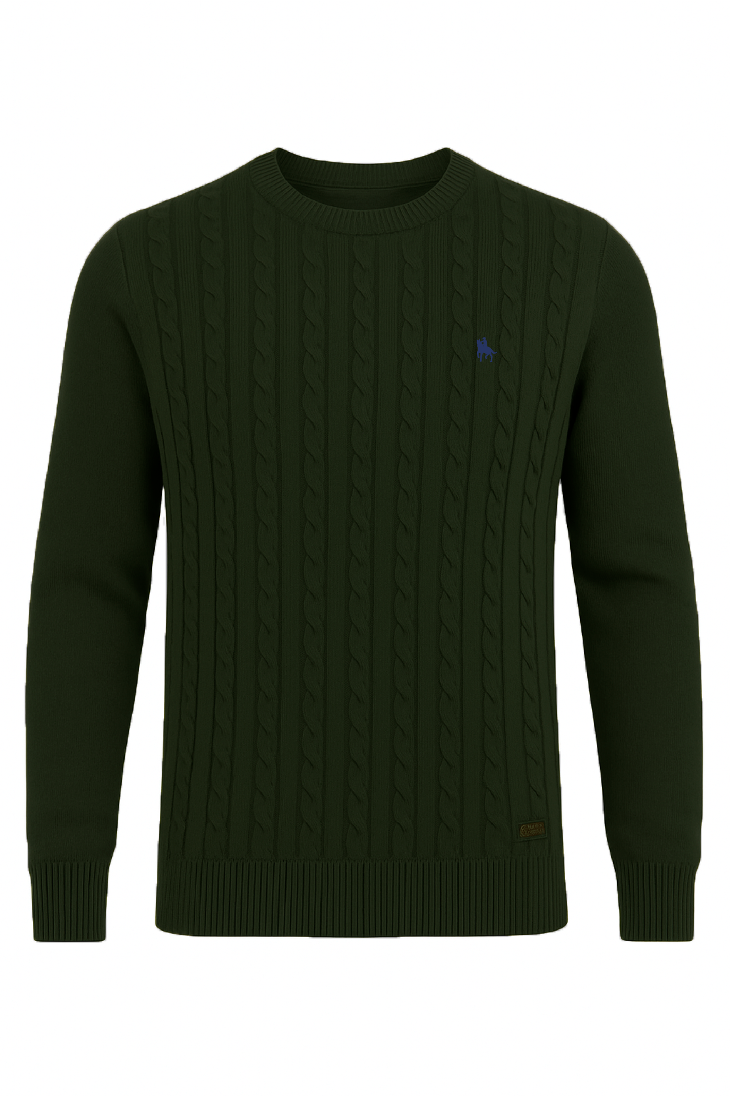 Jersey Rosso Trenzado Kaki