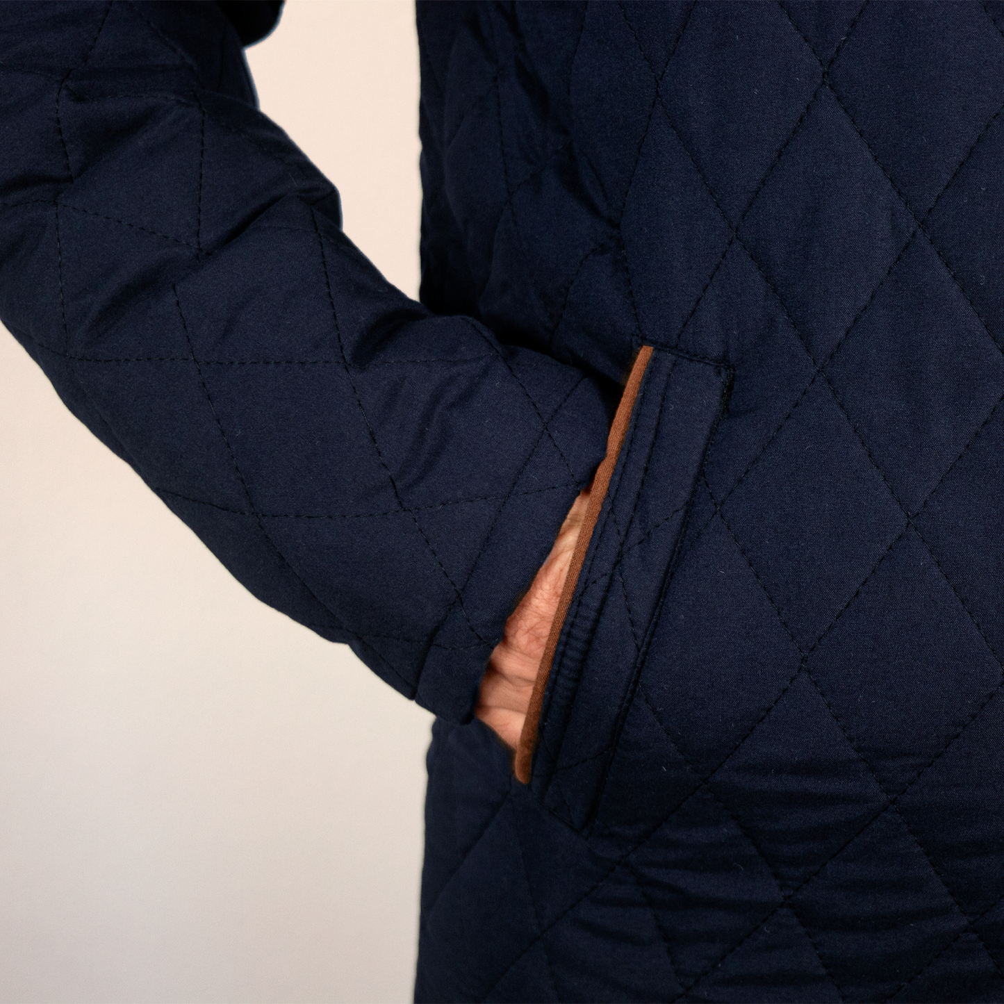 Chaqueta rombos Marino