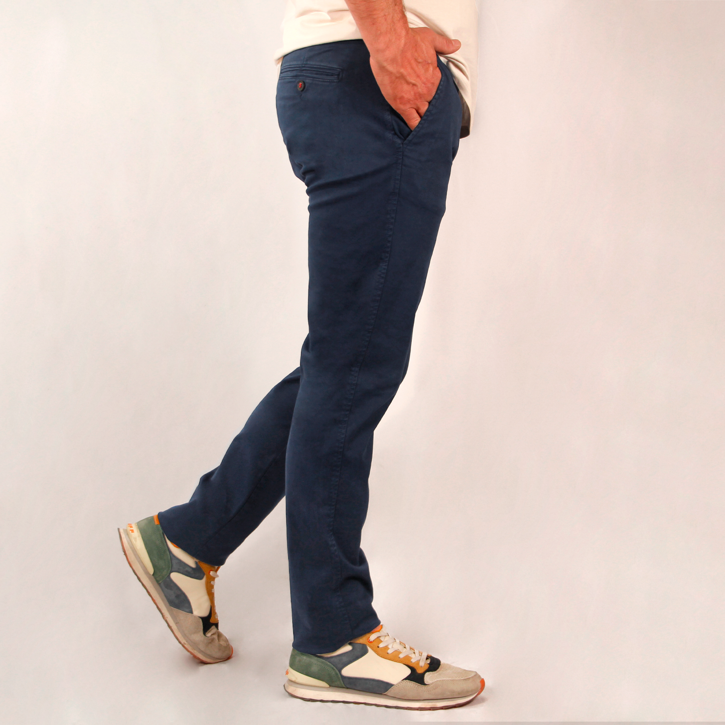 Pantalón chino Marino