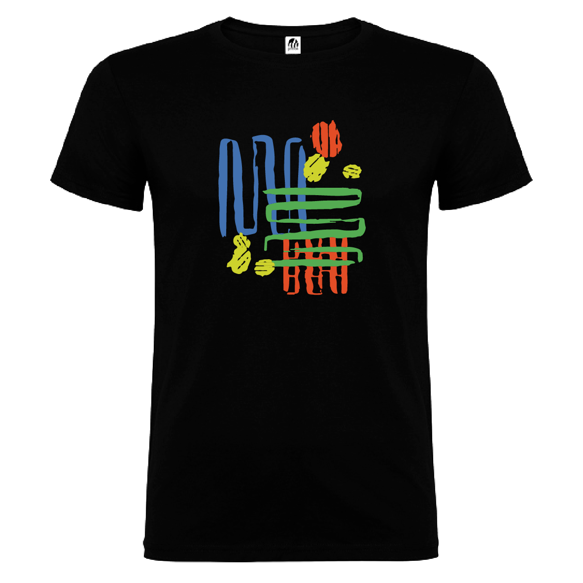 Camiseta Manga Corta Hombre Personalizada "Abstract"