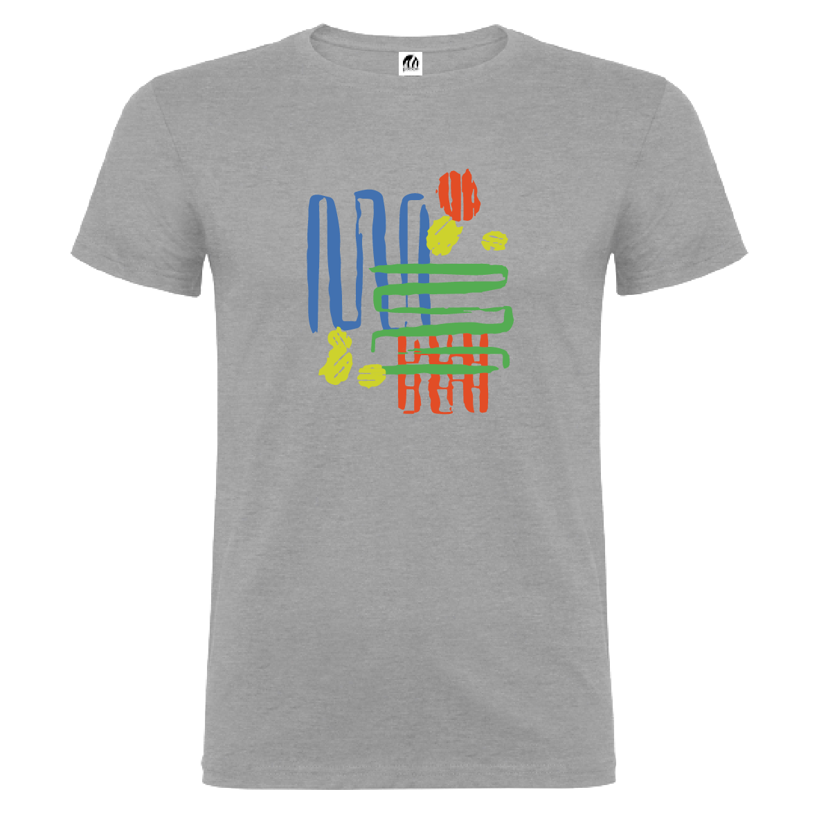 Camiseta Manga Corta Hombre Personalizada "Abstract"