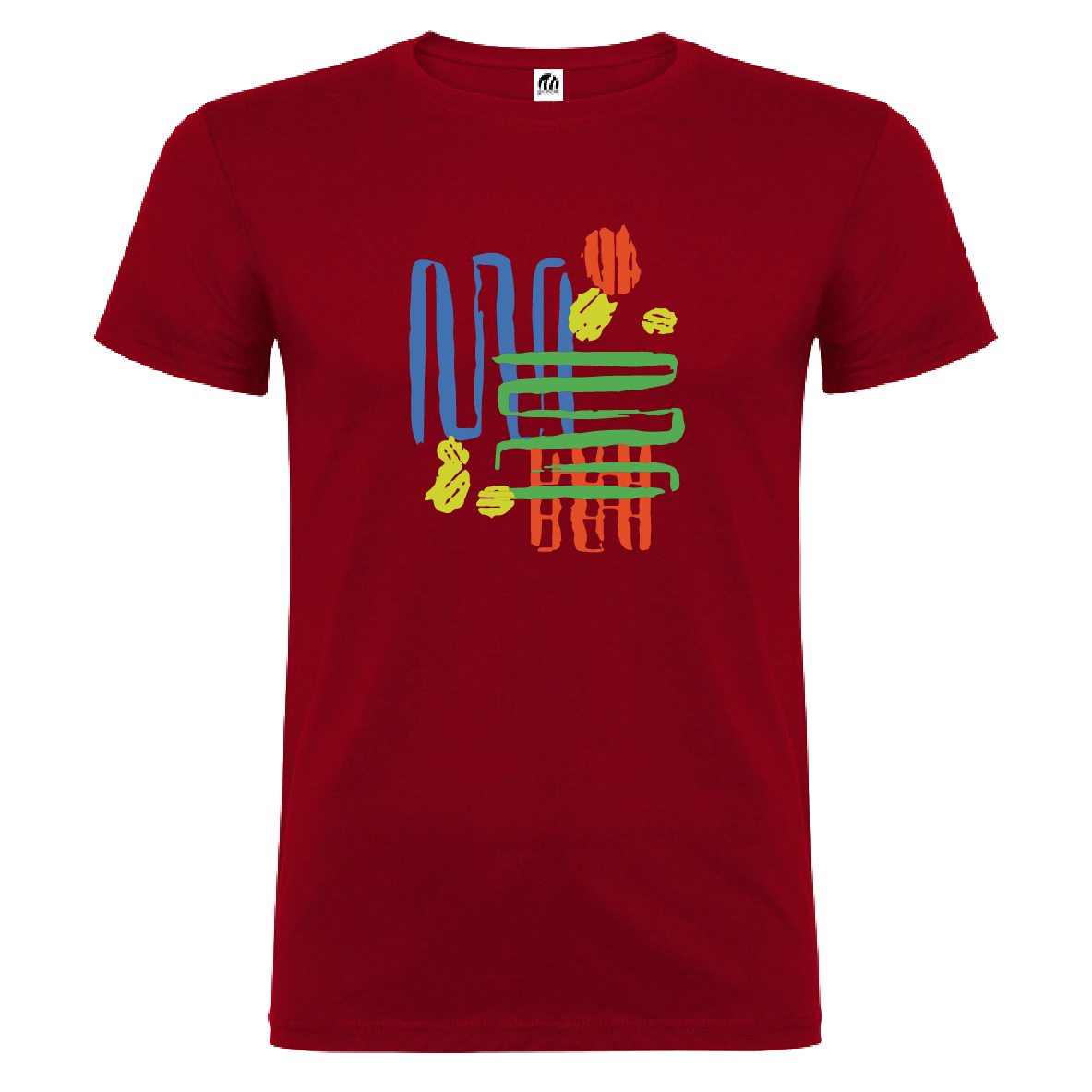 Camiseta Manga Corta Hombre Personalizada "Abstract"