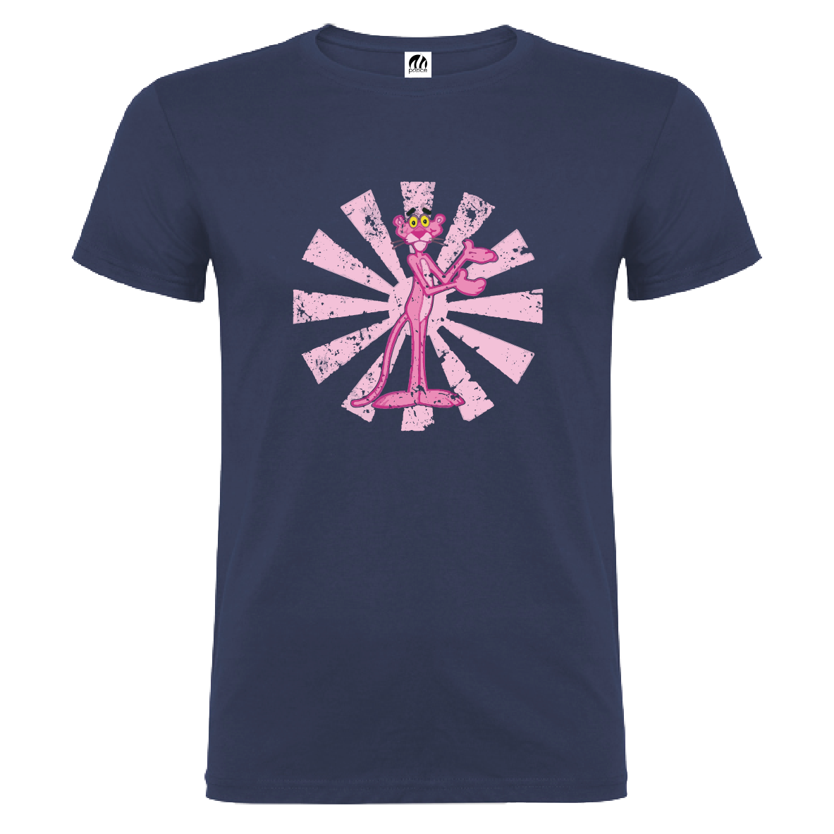 Camiseta Manga Corta Hombre Personalizada "Pantera Rosa"