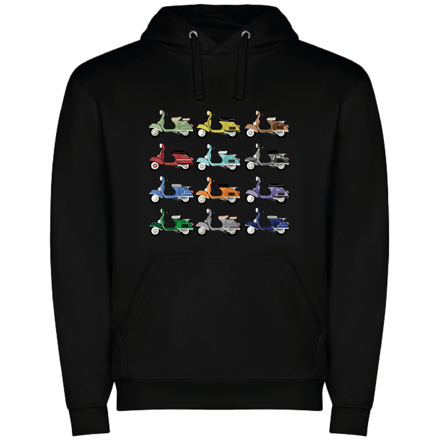 Sudadera Hombre Personalizada "Vespas"