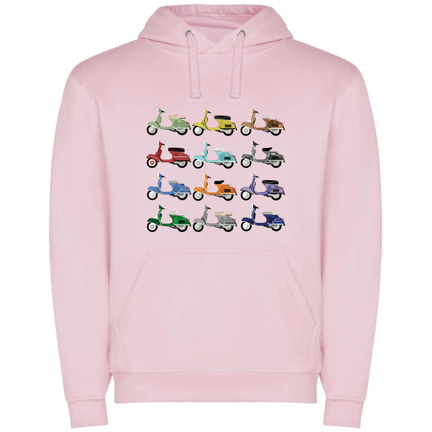 Sudadera Hombre Personalizada "Vespas"
