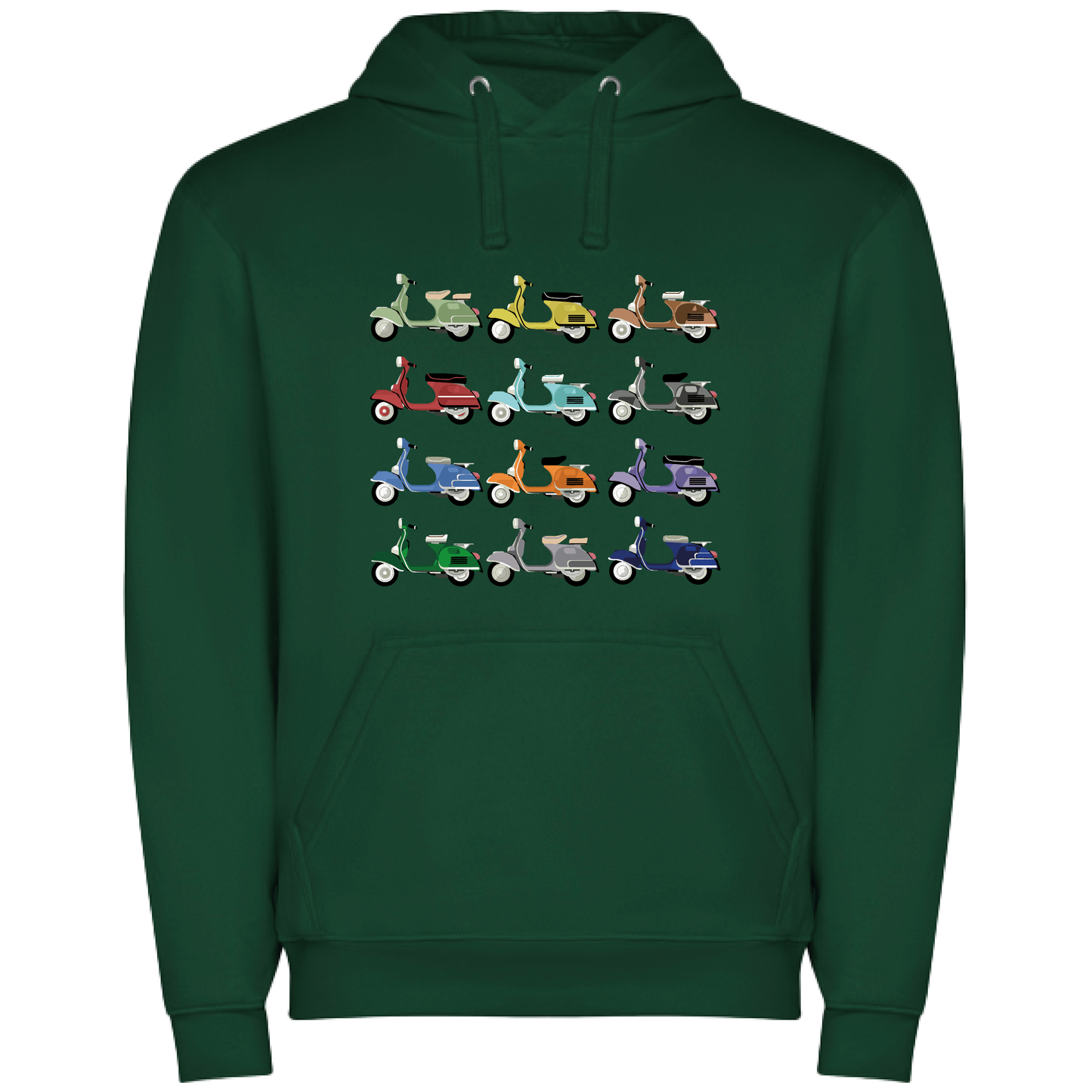 Sudadera Hombre Personalizada "Vespas"