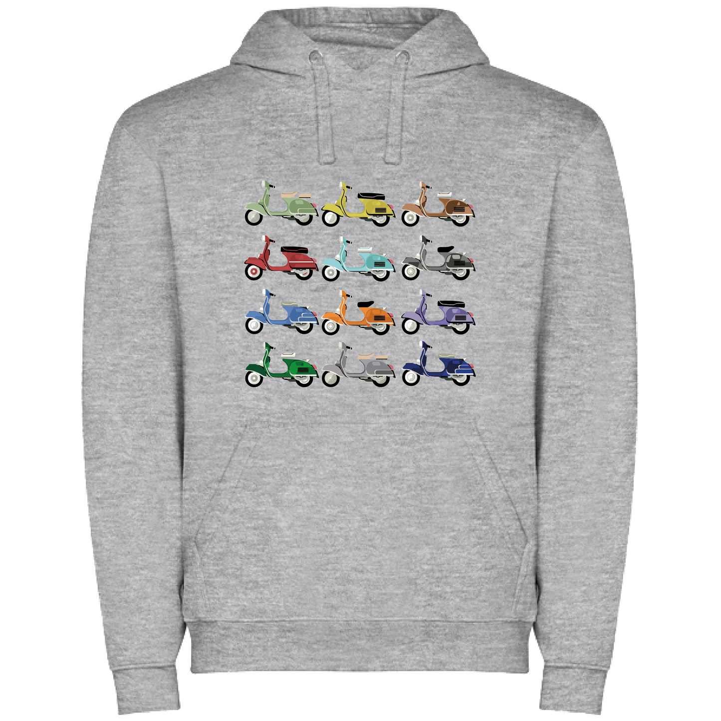 Sudadera Hombre Personalizada "Vespas"