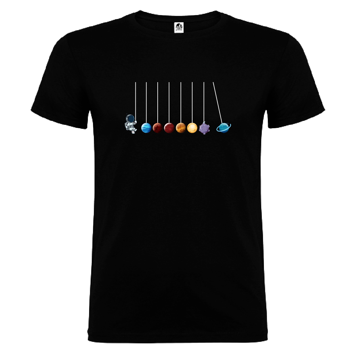 Camiseta Manga Corta Hombre Personalizada "Planets"