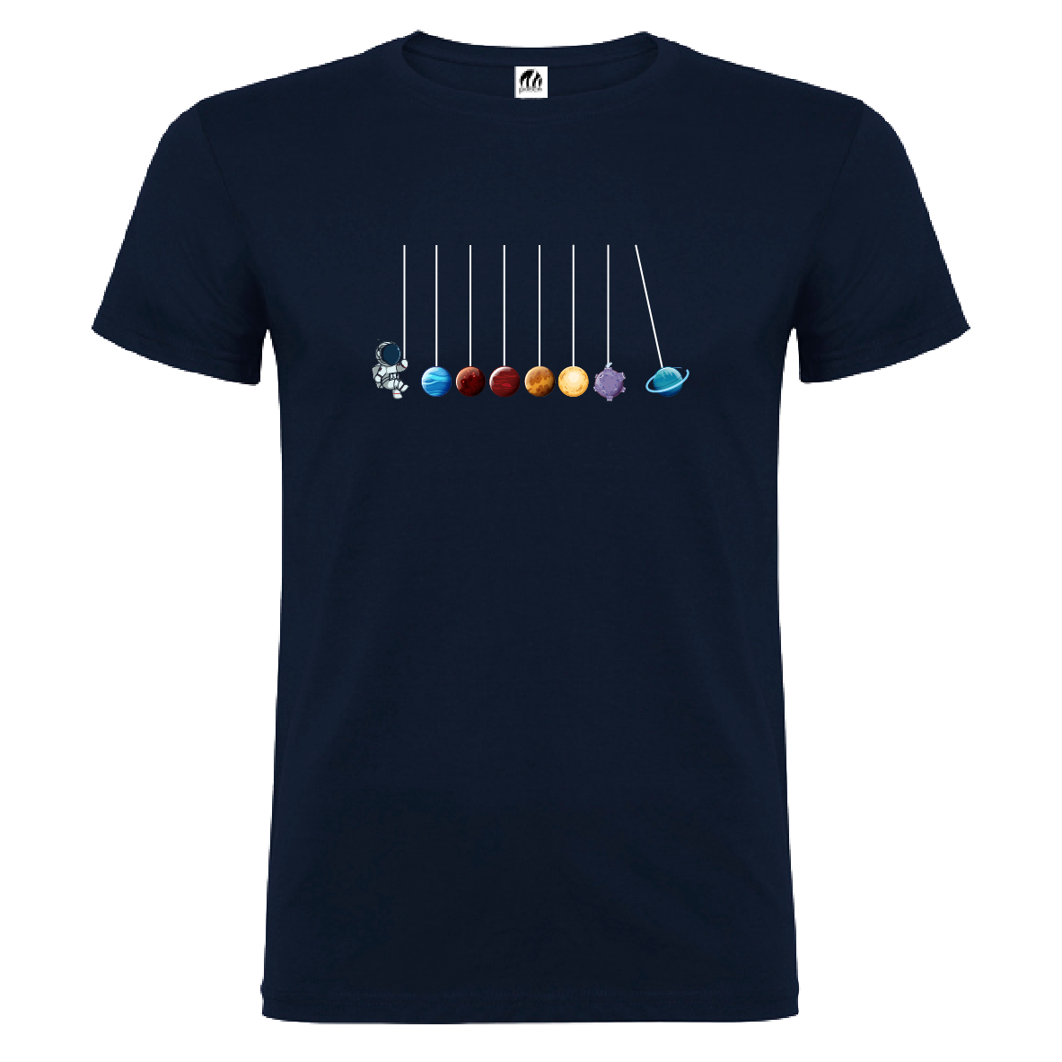 Camiseta Manga Corta Hombre Personalizada "Planets"