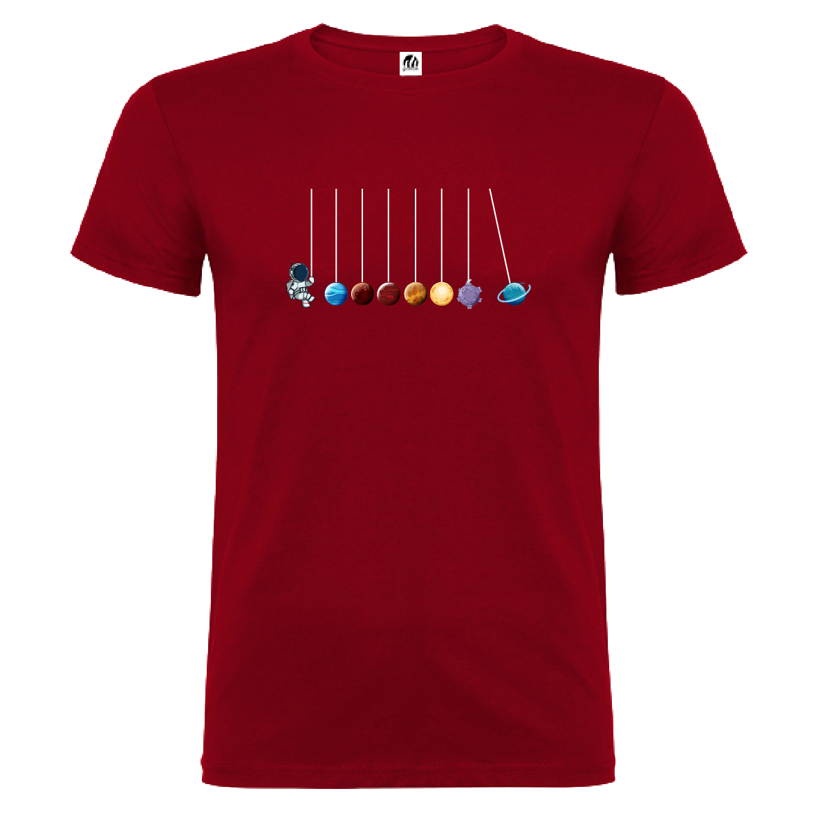 Camiseta Manga Corta Hombre Personalizada "Planets"