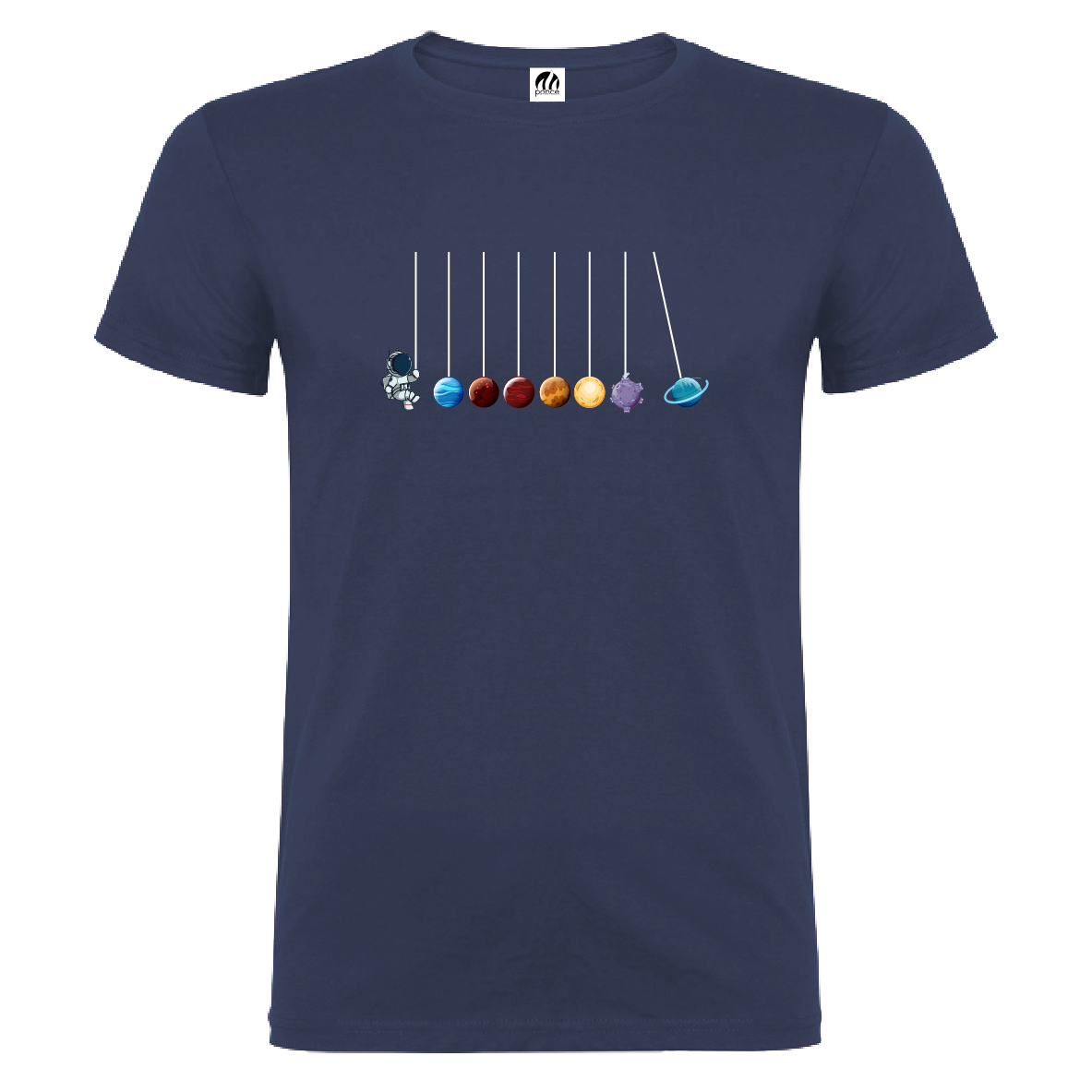 Camiseta Manga Corta Hombre Personalizada "Planets"