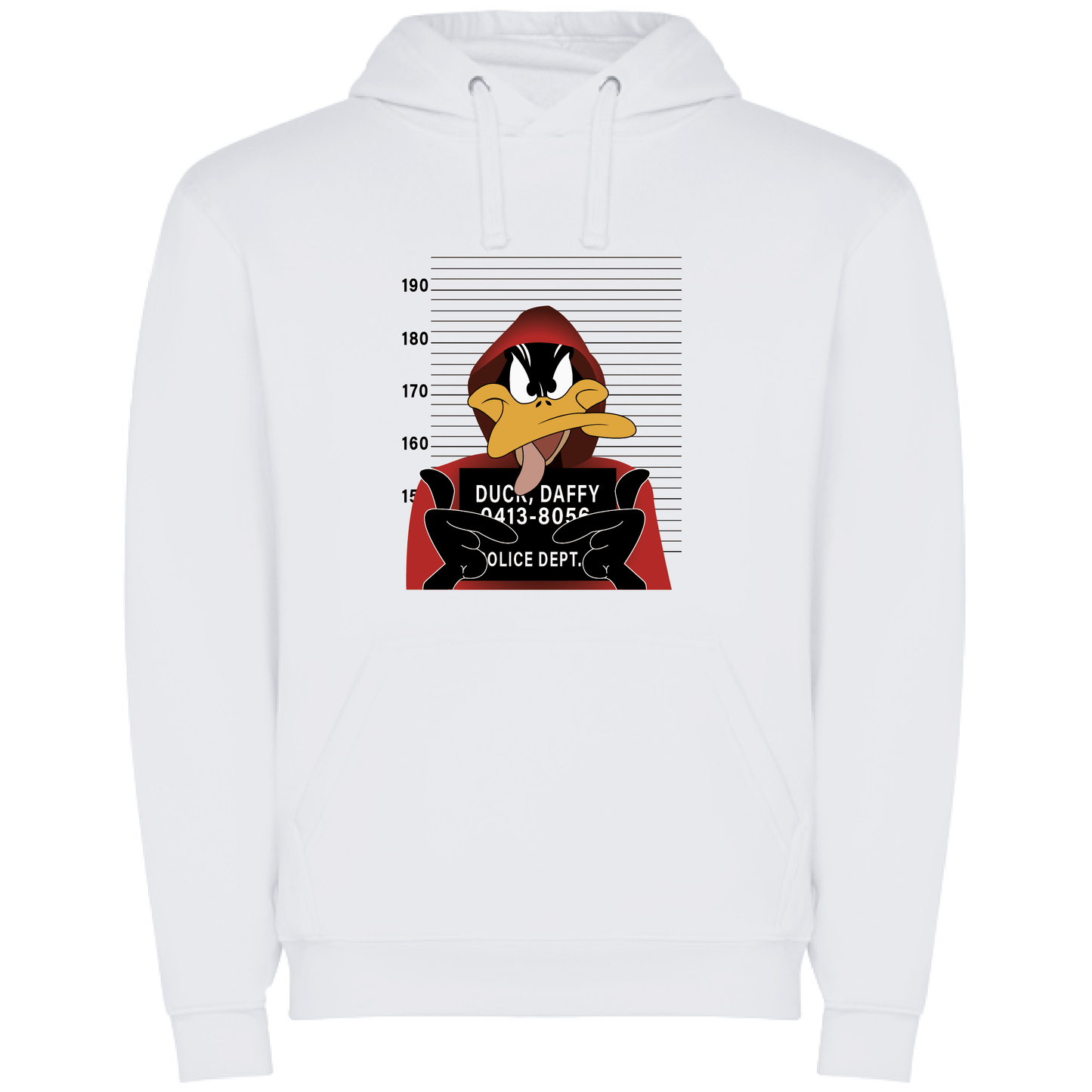 Sudadera Hombre Personalizada "Pato Lucas Carcel"